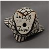 Image 8 : NATIVE AMERICAN ZUNI POTTERY OWL BY LULA B