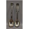Image 1 : NATIVE AMERICAN NAVAJO SILVER SPOONS