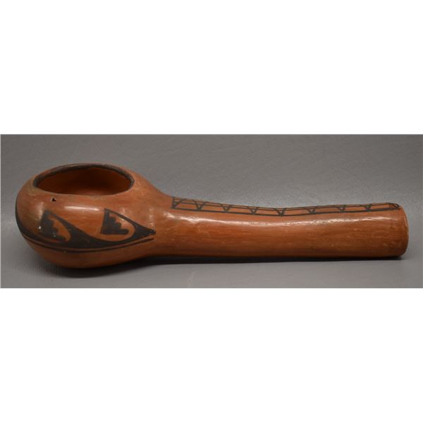 NATIVE AMERICAN HOPI POTTERY LADLE