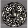 Image 1 : NATIVE AMERICAN ACOMA CERMIC PLATE BY LOIS JOHNSON