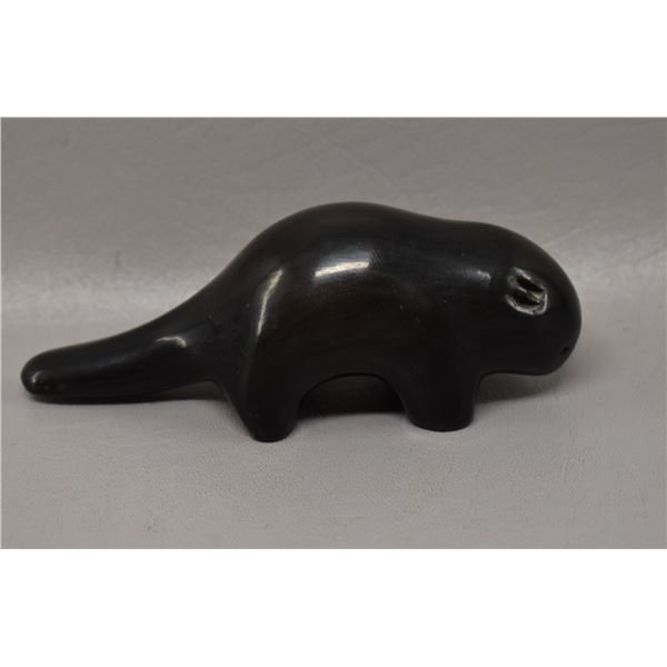 NATIVE AMERICAN SANTA CLARA POTTERY BEAVER