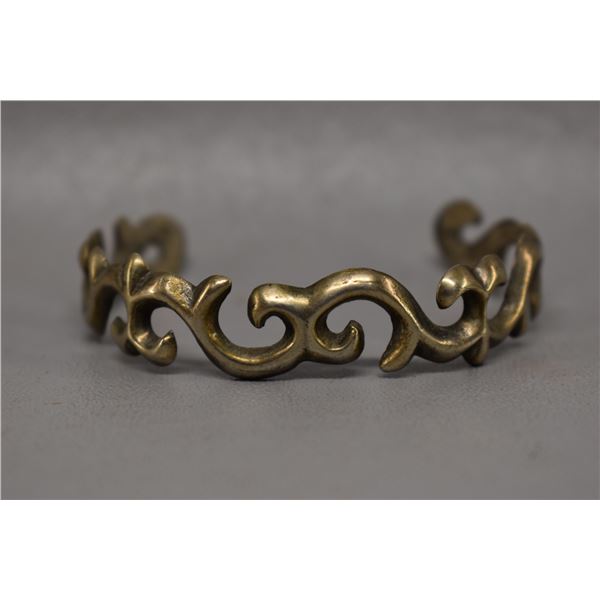 NATIVE AMERICAN NAVAJO SILVER BRACELET