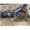 Image 2 : 2 Power Tools - Mastercraft Twin Cutter, 7'' Angle Grinder w Extra Blades
