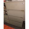 Image 1 : Lateral Metal 4 Drawer Filing Cabinets