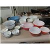 Image 1 : Pyrex Mixing Bowls, & Enamelware