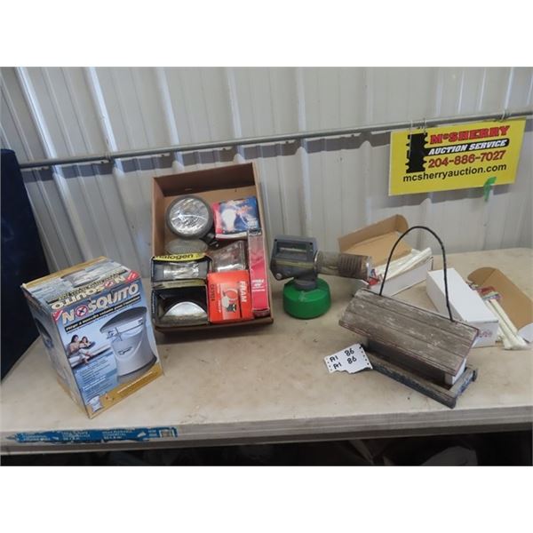 Mosquito Magnet, Yard Fogger, Auto Head Light Plus More!