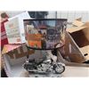 Image 2 : Harley Davidson Lamp, Metal Bike Ornaments, 2001 & 2002 Harley Davidson Broachures