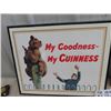 Image 2 : Guiness Framed Sign 16" X 20" - Mirrored Private Bar