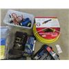 Image 2 : New 3/8" 100' Air Hose, New 14x 14' Tarp Ratchet Straps, & Tarp Straps