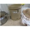 Image 3 : 5 Gal Medalta Crock w Handles , Galv Tub, Crate, Bee Keepers Hat, Gloves & Over Alls