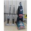 Image 1 : 2 Shark Upright Vacuums, Bissell Proheat Upright Vacuum