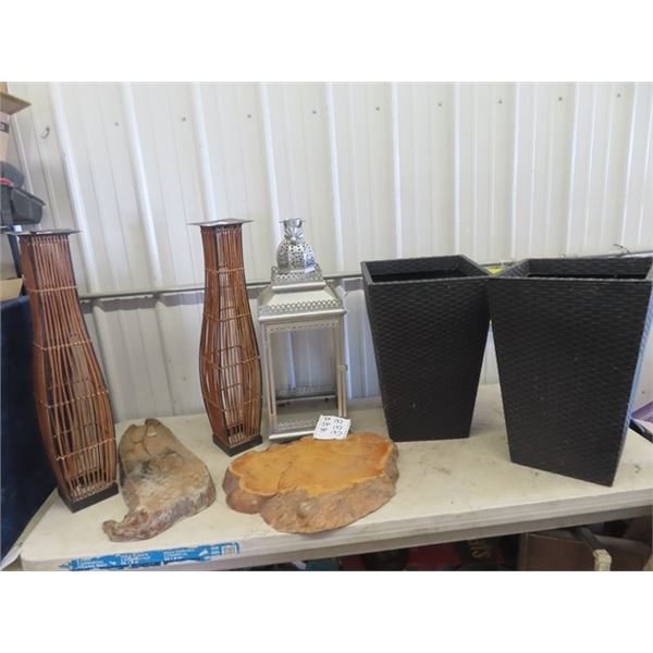 Planters, Candle Holders & Plant Stands