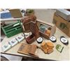 Image 1 : Wooden Tool Box, Letter Holder Plus More!