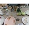 Image 3 : Various China Plates, Cups, Bowls, Tea Pot, Vintage Mixer, Mixed Shot Glasses, Cookie Jar , Glasses 