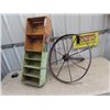 Image 1 : Steel Wheel & Fruit Crate Shelf