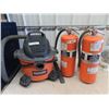 Image 1 : Ridgid Shop Vac & 2 Fire Extinguishers