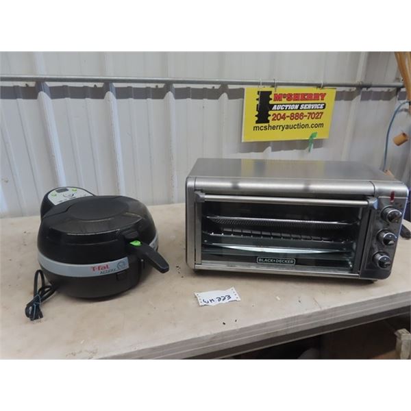 B &D Toaster Oven, T-Fal Actifry