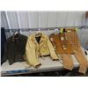 Image 1 : 4 Leather Items - Jackets, Pants & Vests