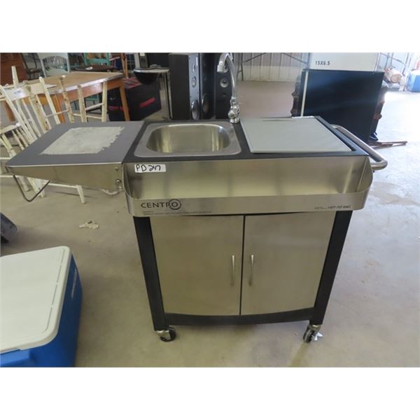 Centro Stainless Outsdoor Kitche Cart 34" x 45" x 20"