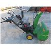 Image 1 : JD TRS 26 Snowblower - Working Elec Start
