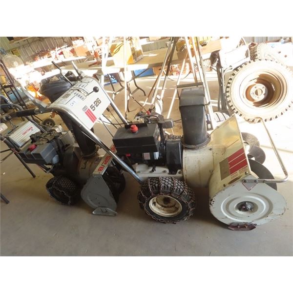 Roper 5 HP 26" Snowblower - Working Elec Start