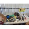 Image 1 : (AR) Eleminator Booster Pack, Power Car Polisher, 12 Volt Air Compressor, Grease Gun, Funnel, & More