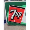 Image 2 : 7 UP Metal Embossed Sign 19.5" x 27.5"