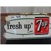 Image 2 : Metal Embossed 7 Up Menu Board 19" x 27"