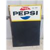 Image 1 : Metal EMbossed Pepsi Menu Board 19"x 27"