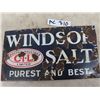 Image 1 : Porc CIL Windsor Salt Sign 7" x 13"