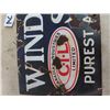 Image 2 : Porc CIL Windsor Salt Sign 7" x 13"