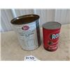 Image 2 : 2 ROCO Cans 1) Antifriize 1 Gal & 1) Motor Oil 1 Quart