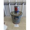 Image 1 : 2 Oil Cans 1) North Star Gun Lubericant 25 LB & 1) Supertest Motor Oil- Quart