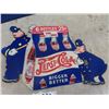 Image 1 : Cardboard Pepsi Cola 2 Sided Sign 14.5"x21"