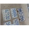 Image 3 : 6 Snowmobile License Plates 76-79 & 73 ONT