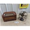 Image 1 : Super Blue Line Fan & Stromberg Carlson Radio