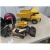 Image 2 : (AR) 2 Snowmobile Helmets, 3 Tonka TOys, & Bicycle Seat