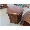 Image 4 : (NY) Coffee Table 16"X 56" x 22" & 2 End Tables 21" x 22" RD