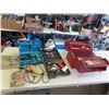 Image 1 : Makita Cordless Drill, B &D Drill, Sodering Gun, Heat Fun, Metal Tool Box
