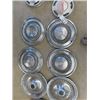 Image 3 : (M) Approx 15 Hubcaps - Set of 4 Thunderbirds, Set of 4 Cadillac, Set of 4 Plymouth, 3 GMC