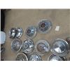 Image 2 : Approx 17 Hubcaps- Singles, Some Doubles