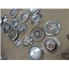 Image 3 : Approx 17 Hubcaps- Singles, Some Doubles