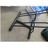 Image 2 : (M) 3 Folding Beach Chairs, & 2 Metal Bike Racks