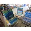 Image 3 : (M) 3 Folding Beach Chairs, & 2 Metal Bike Racks