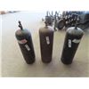 Image 1 : (M) 3 Acetylene Bottles, 1 Partial w Product