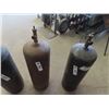 Image 3 : (M) 3 Acetylene Bottles, 1 Partial w Product