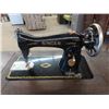 Image 2 : Singer Treadle Sewing Machine w Accessories & Drawers