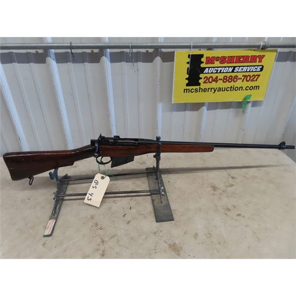 GS45 Enfield NO 4 MK 1 BA 303 BL=25" S#12816 Sporterized Not Original Magazine, Butt Plated Welded, 