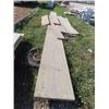 Image 2 : Mixes Pressed Board 12" x 2", 10" x 2", 24" x 2" - Most are 8' - 15' Some Smaller & Some Longer -One