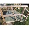 Image 2 : Treated Lumner 2 Rise Stairs Platform Height 14" 54" Width